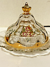 Butter dish gold for sale  Overland Park