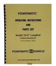 Powermatic jointer model for sale  Goddard