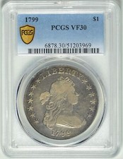 1799 pcgs vf30 for sale  Harrisburg