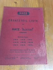 Hatz diesel e80 gebraucht kaufen  Spraitbach