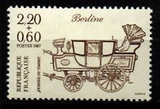 França 1987 Sc# B590 Estado perfeito, sem marca de charneira, dia de carruagem filatelia Berline comprar usado  Enviando para Brazil