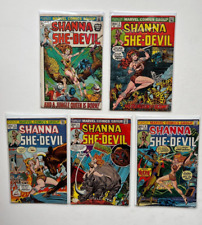 Usado, Shanna the She-Devil 1972 edições 1-5 comprar usado  Enviando para Brazil