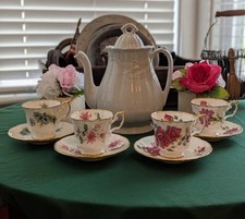 Mismatched vintage teacups for sale  Reinholds