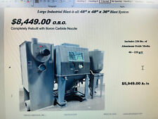 Sandblast cabinet cabinet for sale  Vulcan