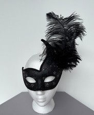 Venetian mask black for sale  BEAWORTHY