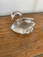 Kristallfigur schwan gebraucht kaufen  Plettenberg