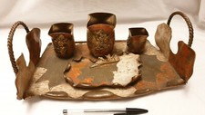 Ensemble plateau pots d'occasion  Yffiniac