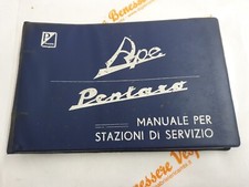 Ape pentaro manuale usato  Soresina
