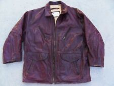 Blouson parka cuir d'occasion  Toulon-