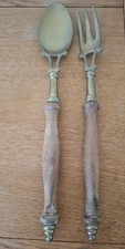 Vintage brass cutlery for sale  KING'S LYNN