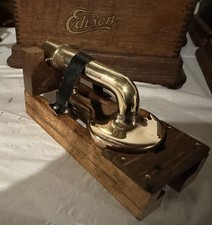Reprodutor de disco de diamante Edison reconstruído, nova agulha de safira comprar usado  Enviando para Brazil