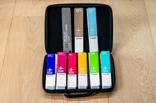 Conjunto de guia de ventilador Pantone Plus Series Color Formula — 9 guias PERFEITOS com estojo comprar usado  Enviando para Brazil