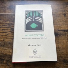 Wisht Waters Gemma Gary Three Hands Press Occult Hardcover Rare Limited Esoteric comprar usado  Enviando para Brazil