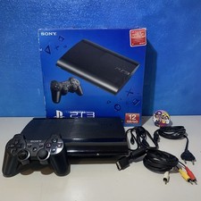 Sony PlayStation 3 Super Slim 12GB Console con Controller e SCATOLA ORIGINALE comprar usado Sony PlayStation 3 Super Slim 12GB Console con Controller e SCATOLA ORIGINALE comprar usado  Enviando para Brazil