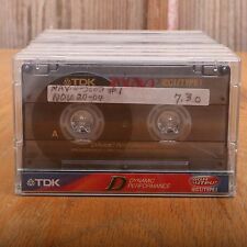 Tdk d90 cassette d'occasion  Expédié en Belgium