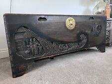 Carved camphor wood for sale  SOUTHAMPTON