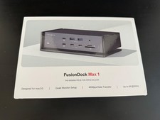 Monitor iVANKY FusionDock Max 1 Dual Thunderbolt 4 Chips, 20 em 1 Quad 6K@60Hz comprar usado  Enviando para Brazil
