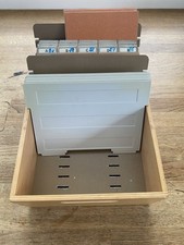 Karteikasten holz din gebraucht kaufen  Munster
