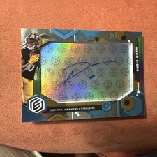 Placas de néon azuis Panini Elements K307.593 - 2021 XL #17 Diontae Johnson autografadas #/50 comprar usado  Enviando para Brazil