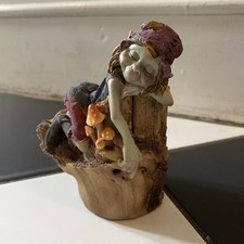 Pixie ornament log for sale  CHESTERFIELD
