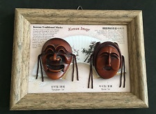 Korean traditional masks for sale  BURNTISLAND