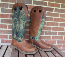 Justin Boots Rush Strike 18" Camuflagem Masculina de Couro Marrom Resistente a Cobra 12 D SE4380 comprar usado  Enviando para Brazil
