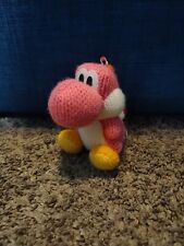 Nintendo amiibo Yoshis Woolly World fio rosa Yoshi 3DS Switch brinquedo Mario comprar usado  Enviando para Brazil