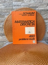 Collana schaum matematica usato  Livorno