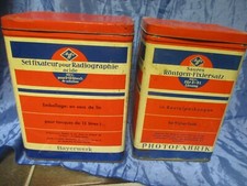 Blechdose röntgen fixiersalz gebraucht kaufen  Isernhagen