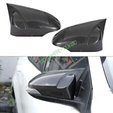 Tampa de espelho retrovisor lateral ABS fibra de carbono acabamento para Toyota Corolla 2014-2018 comprar usado  Enviando para Brazil