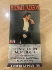 Michael jackson ticket d'occasion  Expédié en Belgium