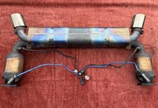 Porsche 997 GT2 Turbo Titanium Auspuff Akrapovic Exhaust Muffler 99711102680 SET, usado comprar usado  Enviando para Brazil