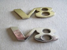 CRACHÁS ROVER V8 - PRATA E OURO - EMBLEMAS GENUÍNOS VINTAGE. comprar usado  Enviando para Brazil