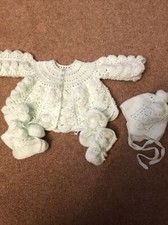 Hand knitted mint for sale  Shipping to Ireland