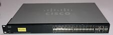 Switch Gerenciado Cisco SG300-28SFP-K9 28 Portas Gigabit SFP TESTADO com Cabo de Alimentação, usado comprar usado  Enviando para Brazil