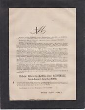 1903 faire part d'occasion  Toulouse-
