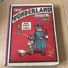Wonderland annual 1923 for sale  ASHBOURNE