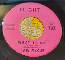 Teen Rocker 45 Sam McCue What to Do / Valley of Tears FLIGHT HEAR segunda mano  Embacar hacia Argentina