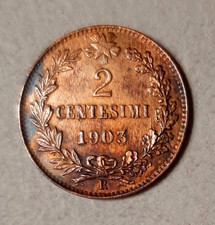 Centesimi 1903 vittorio usato  Parma