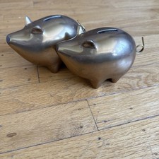 Cofrinhos vintage porco pequeno adorável decoração de sala de moedas, usado comprar usado  Enviando para Brazil