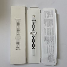 Apple - Pulseira esportiva Nike para Watch Series 8/SE (2022) - Summit branco/preto - P/M comprar usado  Enviando para Brazil