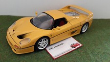 FERRARI F50 BERLINETTA 1995 jaune au 1/18 BURAGO voiture miniature de collection comprar usado FERRARI F50 BERLINETTA 1995 jaune au 1/18 BURAGO voiture miniature de collection comprar usado  Enviando para Brazil