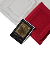 Francobollo oro 22k usato  Civate