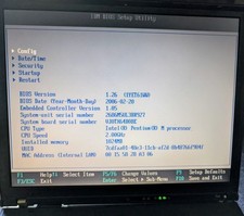 Retro ibm thinkpad d'occasion  Expédié en Belgium