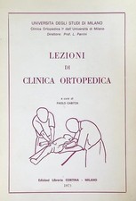 Lezioni clinica ortopedica usato  Italia