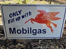 Large vintage mobilgas for sale  USA