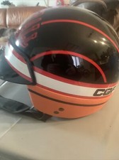 Casque jet vintage d'occasion  Oradour-sur-Glane