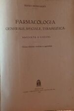 Farmacologia. generale special usato  Trieste
