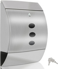 Stainless steel mailbox d'occasion  Expédié en France