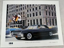 Ford Centennial Ken Eberts carro impressão arte automática 1961 Lincoln Continental Elegance comprar usado  Enviando para Brazil
